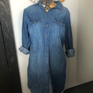 Denim Midi Dress